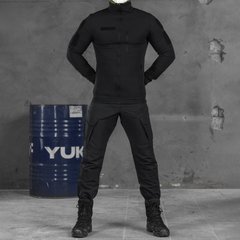 Легкий костюм "Smok" куртка + штани чорні розмір S buy85853bls-S фото