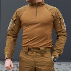 Чоловічий убакс Military ріп-стоп з липучками під шеврони койот розмір S bkrML-1bls-S фото