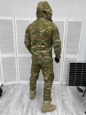 Зимний Водонепроницаемый мужской Костюм Куртка + Брюки Combat SoftShell на двойном флисе мультикам размер M 12959bls-M фото