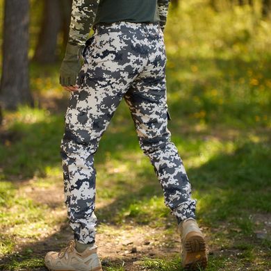 Мужские брюки Intruder Terra с 4-мя карманами / Крепкие Брюки с манжетами темно-зеленый пиксель размер M 1924750404bls-M фото