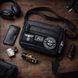 Тактична сумка через плече Cordura з патч-панеллю чорна 25&times;20&times;5,5 см ws66814bls фото 10