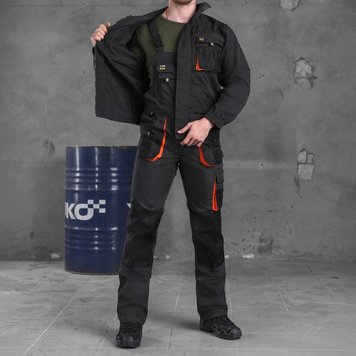 Робочий Костюм Foreco Куртка + Комбінезон сірий розмір M 13971bls-M фото