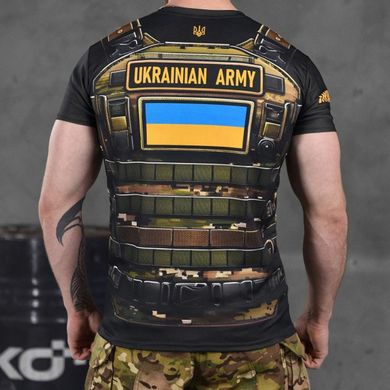 Чоловіча футболка потовідвідна Oblivion tactical "Unloading" coolmax чорна розмір M buy86423bls-M фото