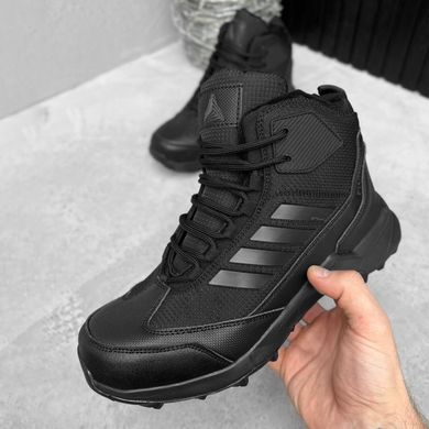 Чоловічі зимові кросівки "Profisport" хутряна підкладка / Утеплене взуття із термотканини чорне розмір 41 buy56751bls-41 фото