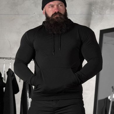 Худи Maklin Момент с принтом на спине черное размер M buy91309bls-M фото