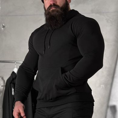 Худи Maklin Момент с принтом на спине черное размер M buy91309bls-M фото