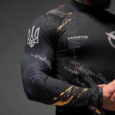 Лонгслив Mantis LS Combat Rashguard Intelligence черный размер S-M buy97917-S-M фото