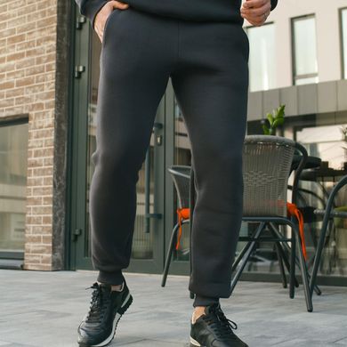 Спортивний костюм "Estate" тринитка на флісі / Чоловічий комплект Худі + штани графітовий розмір S int3622735824bls-S фото