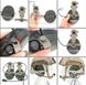 Міцні Адаптери для кріплення активних Навушників SORDIN на шолом олива 10х15 см nh225bls фото 8
