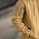 Тактична куртка Eskalibur Softshell з велкро під шеврони койот розмір S buy95151bls-S фото 5