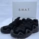 Кросівки SWAT з сітчастими вставками на протекторній підошві чорні розмір 40 for00228bls-40 фото 2