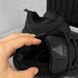 Мужские зимние кроссовки с резиновой подошвой и меховой подкладкой черные размер 41 buy56006bls-41 фото 5
