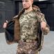 Костюм мужской Куртка + Брюки с флисовой подкладкой / Утепленная форма Softshell пиксель размер XL 44 for00615bls-XS фото 5