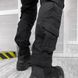 Чоловічий міцний Костюм SWAT Убакс + Штани з Наколінниками/ Польова Форма ріп-стоп чорна розмір M 14393bls-M фото 6