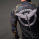 Лонгслив Mantis LS Combat Rashguard Intelligence черный размер S-M buy97917-S-M фото 6
