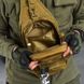 Нагрудный рюкзак Silver Knight 5л Oxford / Влагозащищенная сумка-слинг койот 30х17х7 см 13698bls фото 8