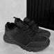 Мужские зимние кроссовки с резиновой подошвой и меховой подкладкой черные размер 41 buy56006bls-41 фото 8