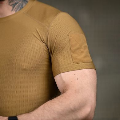 Футболка Compression Fit Cooltuch Extra с липучками для шевронов койот размер S buy95594bls-S фото