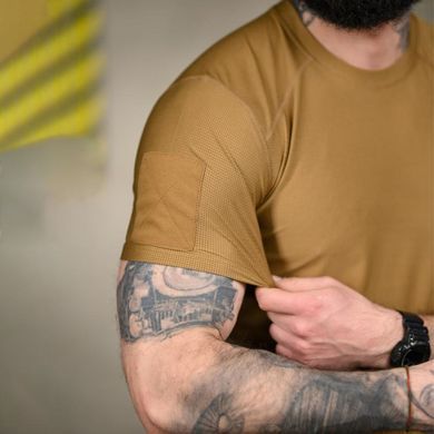 Футболка Compression Fit Cooltuch Extra с липучками для шевронов койот размер S buy95594bls-S фото