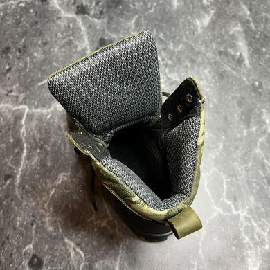 Мужские износостойкие Берцы с патриотическим принтом / Демисезонные ботинки с мембраной хаки пиксель размер 40 БРЦ-2/3053 хакі М14 GXbls-40 фото