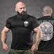 Потовідвідна футболка Odin з принтом Далі Бога Немає чорна розмір XL buy91585bls-XL фото 1