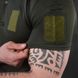Чоловіче поло Tactical Series Coolmax з липучками для шевронів олива розмір M buy86687bls-M фото 4
