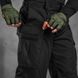 Чоловічі міцні Штани з Накладними кишенями на липучках / Щільні Брюки ріп-стоп чорні розмір M 50414-bls-M фото 5
