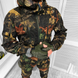Легкий Чоловічий Костюм Куртка з капюшоном + Штани / Форма камуфляж з імітацією листя розмір M 14959bls-M фото 3