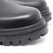 Шкіряні берці зі зручною системою шнурівки чорні розмір 35 for00950bls-35 фото 6