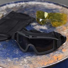 Защитные очки с 3-мя сменными линзами и чехлом размер универсальный 13229bls фото