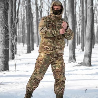 Зимний костюм Zonda Куртка + Штаны рип-стоп с утеплителем Thinsulate мультикам размер S 53566bls-S фото