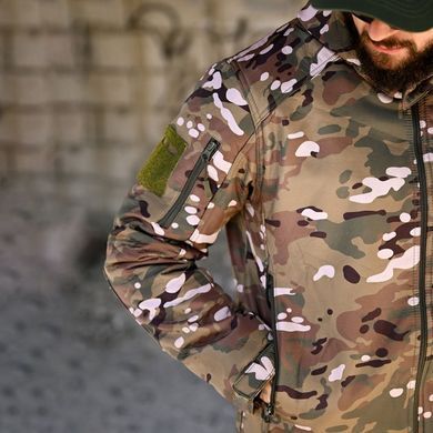 Куртка с капюшоном Riot Softshell с двойным флисом мультикам размер M buy93957bls-M фото
