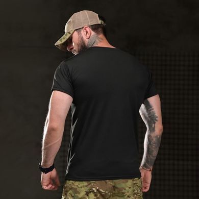 Потовідвідна футболка Born of War з принтом I&rsquo;m back чорна розмір S buy96912bls-S фото