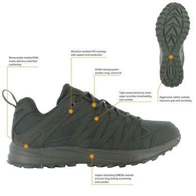 Тактичні кросівки Magnum Storm Trail Lite олива розмір 40 bkr18605Bbls-40 фото