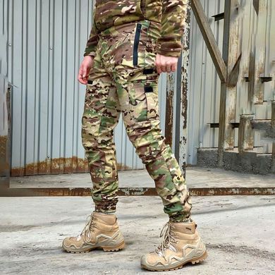 Утеплені чоловічі Штани Intruder Flash Softshell на флісі / Щільні Брюки з 6-ма кишенями мультикам розмір S 1025485533bls-S фото