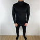 Чоловіча щільна Термобілизна до -20°C / Теплозберігаючий костюм Кофта з високою горловиною + Штани чорний розмір L 1090bls-L фото 1