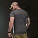 Потовідвідна футболка Born of War з принтом Para Bellum сіра розмір S buy96902bls-S фото 5