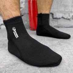 Чоловічі зимові шкарпетки з неопрену / Утеплені термошкарпетки чорні розмір M 40-41 buy56290bls-M фото