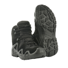 Демисезонные Берцы М-Тас Alligator из натуральной замши / Крепкие Ботинки с мембраной черные размер 40 1254bls-40 фото