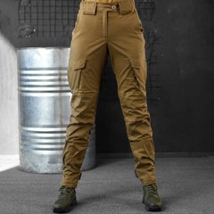 Женские брюки с завышенной талией рип-стоп койот размер 2XS buy85529bls-1-2XS фото