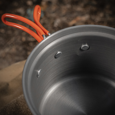 Индивидуальный Набор походного Посуда под горелку M-Tac (кастрюля + сосуд) из высококачественного анодированного алюминия Индивидуальный Набор производного 1386bls фото