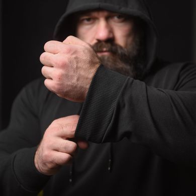 Худи Maklin King с принтом на груди и спине черное размер M buy90852bls-M фото