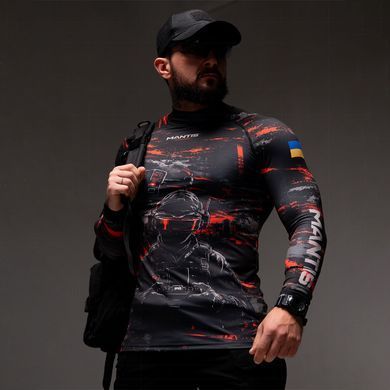 Лонгслив Mantis LS Combat Rashguard FPV Operator черный размер S-M buy97836-S-M фото