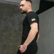 Базовая мужская Футболка Intruder прямого кроя с принтом Флаг Украины на рукаве черная размер S 9527946488bls-S фото 3