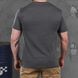 Мужская трикотажная футболка с принтом хамелеон серая размер S buy87004bls-S фото 3