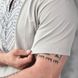 Мужская Вышитая Рубашка Hutsul на короткий рукав / Стильная Вышиванка серая размер M buy87037bls-M фото 6