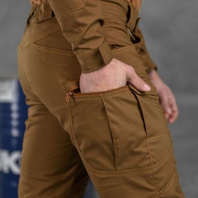 Мужские штаны "Tactical 7.62" Rip-Stop с D-кольцами койот размер S buy85745bls-S фото