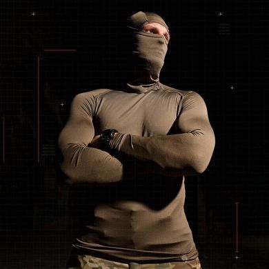 Лонгслів з балаклавою Mantis Phantom LS Combat Shirt олива розмір S-M buy96926bls-S-M фото