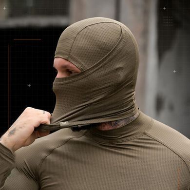 Лонгслів з балаклавою Mantis Phantom LS Combat Shirt олива розмір S-M buy96926bls-S-M фото