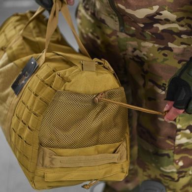 Сумка баул Silver Knight Cordura 600D с креплением Molle койот размер 55х30х25 см buy86719bls фото